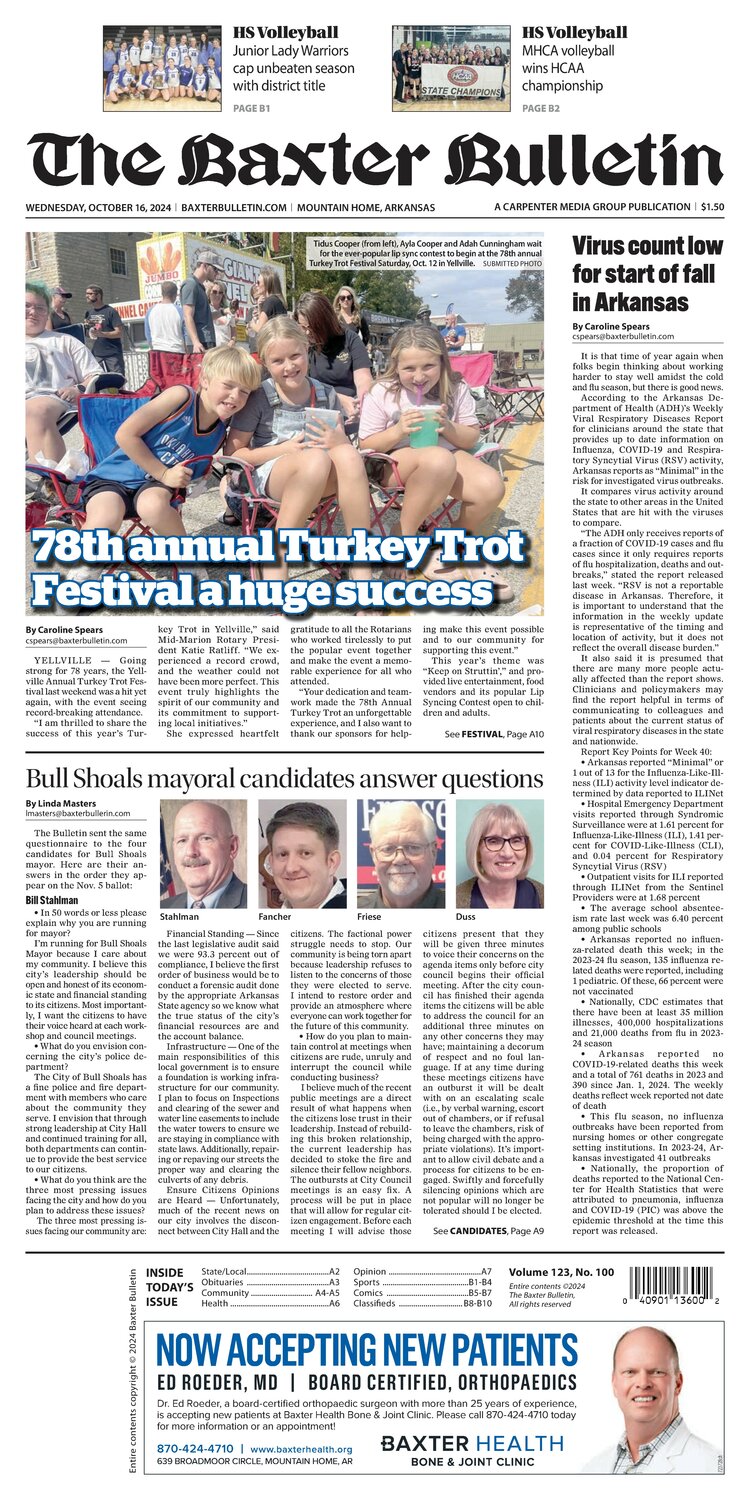 EEditions Baxter Bulletin